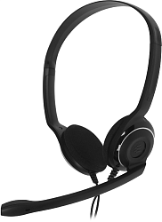 Наушники с микрофоном Epos Sennheiser PC 8 USB черный 2м накладные USB оголовье (1000432)