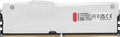 Память DDR5 16GB 6000MHz Kingston KF560C30BWEA-16 Fury Beast RGB RTL Gaming PC5-48000 CL30 DIMM 288-pin 1.4В kit single rank с радиатором Ret