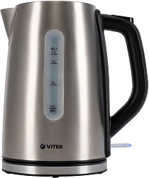 Чайник электрический Vitek VT-1144 1.7л. 2200Вт серебристый корпус: нерж.сталь