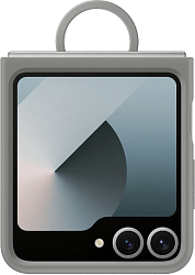 Чехол (клип-кейс) Samsung для Samsung Galaxy Z Flip6 Silicone Case Flip 6 (F741) серый (EF-PF741TJEGRU)