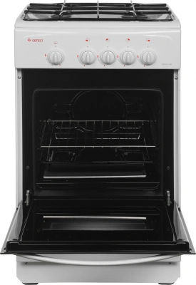 Плита Газовая Gefest ПГ 3200-08 К33 белый/черный (без крышки) реш.сталь