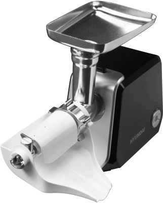 Мясорубка Hyundai HY-MG4422 1200Вт черный/серебристый