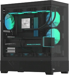 Корпус Formula Crystal Z2 черный без БП E-ATX 10x120mm 3x140mm 1xUSB2.0 1xUSB3.0 audio bott PSU
