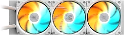 Система водяного охлаждения Gigabyte Gaming 360 ICE ARGB Soc-AM5/AM4/1200/1700/1851 белый 4-pin 13.8-35.8dB Al Ret (GP-GIGABYTE GME 360I)