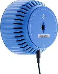 Умная колонка Sber Boom Mini SBDV-00095 Салют голубой 5W 1.0 BT/Wi-Fi (SBDV-00095L)