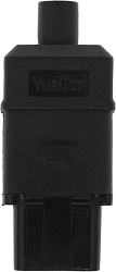 Вилка Lanmaster LAN-IEC-320-C19 IEC 60320 C19 16A 250V black