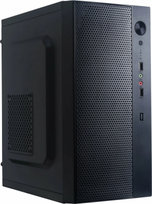 Корпус Accord ENTRY ACC-242B черный без БП mATX 1x80mm 2xUSB2.0 audio