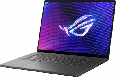 Ноутбук Asus ROG Zephyrus G16 GU605CR-QR180 Core Ultra 9 285H 32Gb SSD2Tb NVIDIA GeForce RTX5070Ti 12Gb 16" OLED 2.5K (2560x1600) без ОС grey WiFi BT Cam Bag (90NR0LZ5-M009D0)