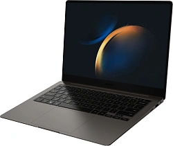 Ноутбук Samsung Galaxy Book 3 Pro NP944 Core i7 1360P 16Gb SSD512Gb Intel Iris Xe graphics 14" AMOLED 3K (2880x1800) Windows 11 Pro graphite WiFi BT Cam (NP944XFG-KC1IT)