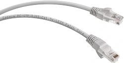 Патч-корд Cabeus PC-UTP-RJ45-CAT.5E-5M-LSZH U/UTP RJ-45 вил.-вилка RJ-45 кат.5E 5м серый LSZH