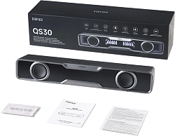 Колонки Edifier QS30 2.0 черный 5Вт BT