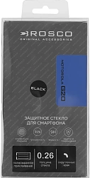 Защитное стекло для экрана Brosco черный для Motorola Moto G20 1шт. (MOTO-G20-FSP-GLASS-BLACK)