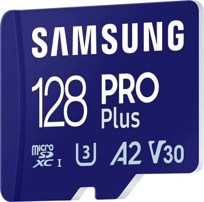 Флеш карта microSDXC 128GB Samsung MB-MD128SA Pro PLUS V30 + adapter