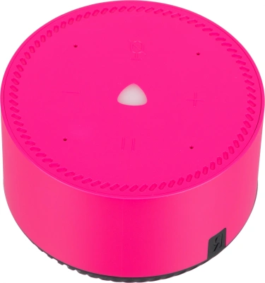 Умная колонка Yandex Станция Лайт Алиса розовый 5W 1.0 BT 10м (YNDX-00025N)