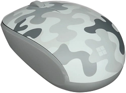 Мышь Microsoft Arctic Camo серый оптическая 4000dpi беспров. BT для ноутбука 2but (8KX-00005)