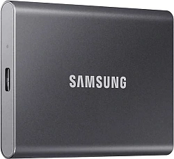 Накопитель SSD Samsung USB-C 1Tb MU-PC1T0T/WW T7 1.8" черный