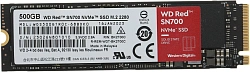 Накопитель SSD WD Original PCIe 3.0 x4 500GB WDS500G1R0C Red SN700 M.2 2280