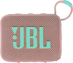 Колонка порт. JBL GO 4 розовый 4.2W 1.0 BT 850mAh (JBLGO4PINK)