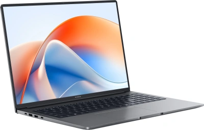 Ноутбук Honor MagicBook X16 Plus 2025 BornB-5611 Core 5 220H 16Gb SSD1Tb Intel Iris Xe graphics 16" IPS WQXGA (2560x1600) Windows 11 Home grey space WiFi BT Cam (5301ALVV)
