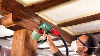 Краскопульт Bosch PFS 7000 1400Вт бак:1000мл 700мл/мин