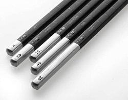 Набор карандашей ч/г Moleskine DRAWING SET EW7P05GPHA мет.кор. 5 кар.H/HB/2B/4B/6B