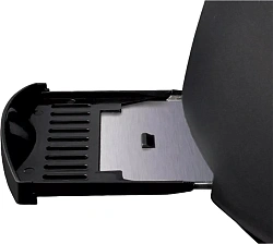 Тостер Polaris PET 0812A 800Вт черный/серебристый