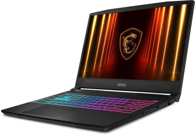 Ноутбук MSI Katana 15 HX B14WGK-226XRU Core i7 14650HX 32Gb SSD1Tb NVIDIA GeForce RTX 5070 8Gb 15.6" IPS FHD (1920x1080) FreeDOS black WiFi BT Cam (9S7-1587C1-226)