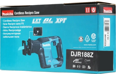 Сабельная пила Makita DJR188Z аккум. 3000ход/мин