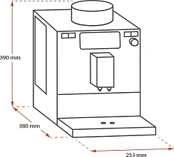 Кофемашина Melitta Caffeo F 530-101 Passione 1450Вт серебристый