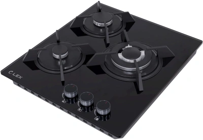 Газовая варочная поверхность Lex GVG 433 BBL черный