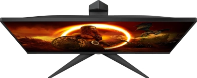 Монитор AOC 23.8" Gaming 24G2SPU черный/красный IPS LED 16:9 HDMI M/M матовая HAS Piv 300cd 178гр/178гр 1920x1080 165Hz FreeSync Premium VGA DP FHD USB 4.41кг