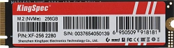 Накопитель SSD Kingspec PCIe 4.0 x4 256GB XF-256 M.2 2280