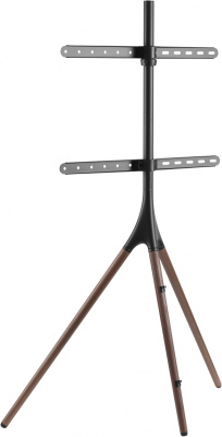 Подставка для телевизора Cactus CS-ST1246BKWN черный/орех 45"-65" макс.32кг напольный