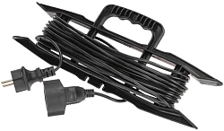 Удлинитель силовой PROconnect PROc-Uc (13-4913) 3x0.75кв.мм 1розет. 10м ПВС 6A пласт.рамка черный