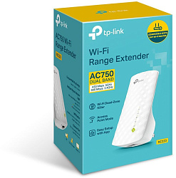 Повторитель беспроводного сигнала TP-Link RE220 AC750 10/100BASE-TX белый