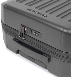 Чемодан Piquadro PQ LIGHT (BV5398PQL/NO) 40x55x23см 42л. 2.01кг. поликарбонат черный матов.