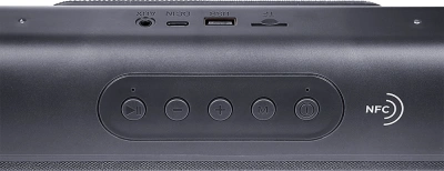 Колонка порт. Ural ТТ М100+ серый 6W 1.1 BT/3.5Jack/USB-C 10м 1200mAh (УРАЛ ТТ М100+ СЕРЫЙ)