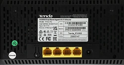 Роутер беспроводной Tenda TX12L Pro AX3000 10/100/1000BASE-TX черный