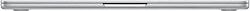 Ноутбук Apple MacBook Air A3113 M3 8 core 24Gb SSD512Gb/10 core GPU 13.6" Liquid Retina (2560x1664) macOS silver WiFi BT Cam (MC8N4HN/A)