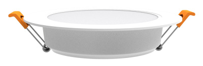 Светильник Gauss Elementary Downlight 5Вт 4000K белый круглый (9100420205)