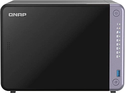Сетевое хранилище NAS Qnap TS-632X-4G 6-bay настольный Alpine AL-524