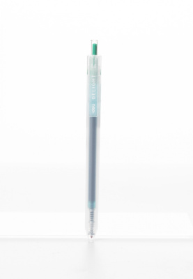 Набор ручек гелев. Deli Delight EG118-LG-P прозрачный сал. черн. (12шт) линия 0.5мм