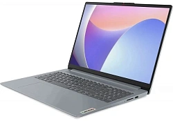 Ноутбук Lenovo IdeaPad Slim 3 15IRU8 Core i3 1315U 8Gb SSD512Gb Intel UHD Graphics 15.6" TN FHD (1920x1080) без ОС grey WiFi BT Cam (82X700LQIN)
