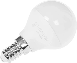 Лампа светодиодная Thomson TH-B2031 6Вт цок.:E14 шар 220B св.свеч.бел.теп. Globe