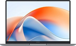 Ноутбук Honor MagicBook X14 Plus 2025 FermiB-5651F Core 5 220H 16Gb SSD512Gb Intel Iris Xe graphics 14" IPS WQXGA (2880x1800) Windows 11 Home grey space WiFi BT Cam (5301ALWC)