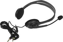 Наушники с микрофоном Logitech H110 серый 1.8м накладные оголовье (981-000271)