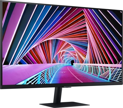 Монитор Samsung 31.5" S32A700NWI черный VA LED 5ms 16:9 HDMI матовая 300cd 178гр/178гр 3840x2160 60Hz DP 4K 6.1кг (RUS)