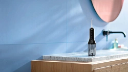 Ирригатор Philips Sonicare 3000 HX3826/33 портатив. импульсн. черный