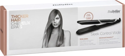 Выпрямитель Babyliss ST397E 52Вт черный макс.темп.:235С покрытие:керамико-турмалиновое