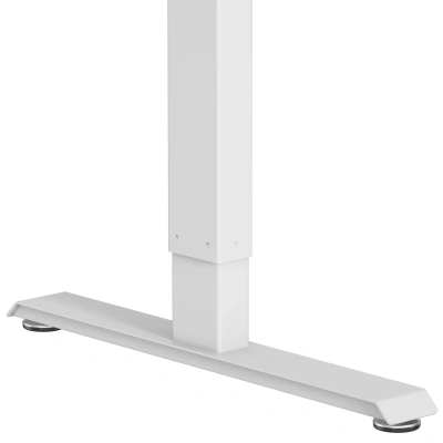 Стол для компьютера Cactus CS-EDL-WWD с электроприводом столешница МДФ белый дуб молочный каркас белый (CS-EDL-WWD)